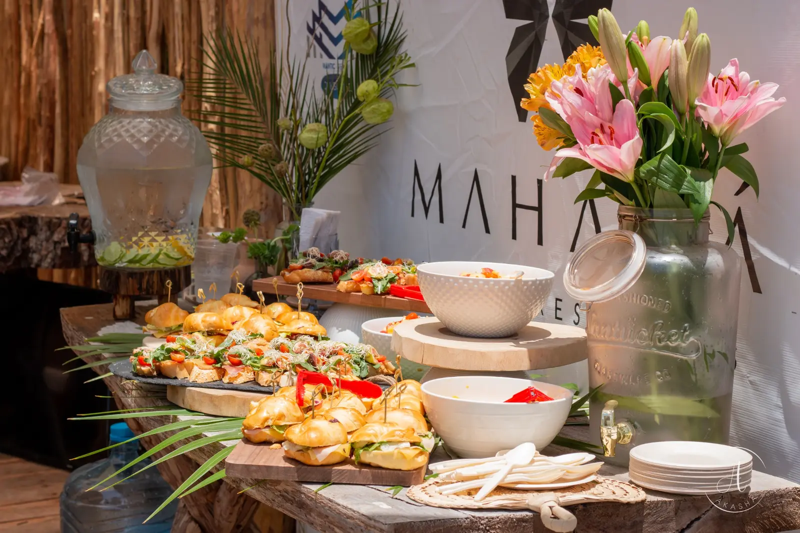 Branded hospitality activation during a previous festival edition
