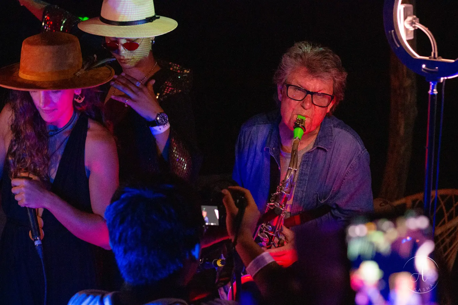 Live musician during the festival night program
